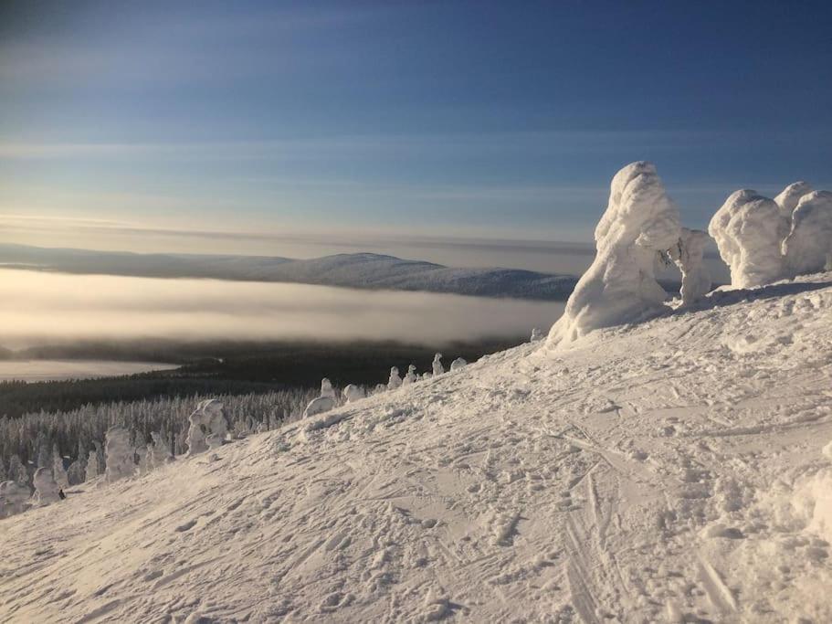 Pikkuriikkinen Yksioe Kaikilla Herkuilla Levin Keskustassa Exterior foto